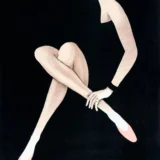 Bally Shoes Poster, 1970s Fashion Wall Art Print