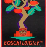 Boschi Luigi Figli Poster, 1926 Product Advertising Wall Art Print