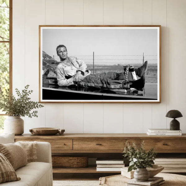 Cool Hand Luke Paul Newman Poster, Classic Film Photo Photography Print