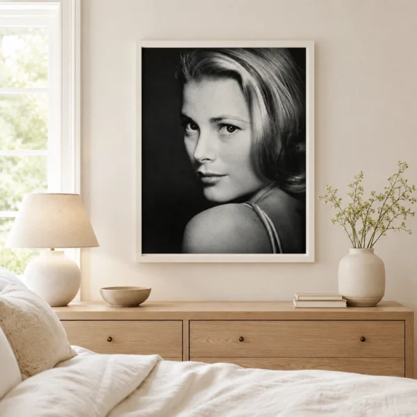 Grace Kelly LIFE Portrait Poster, Philippe Halsman 1955 Print Photography Print