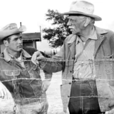 Paul Newman Hud Western Drama Barbed Wire Still Movie Poster