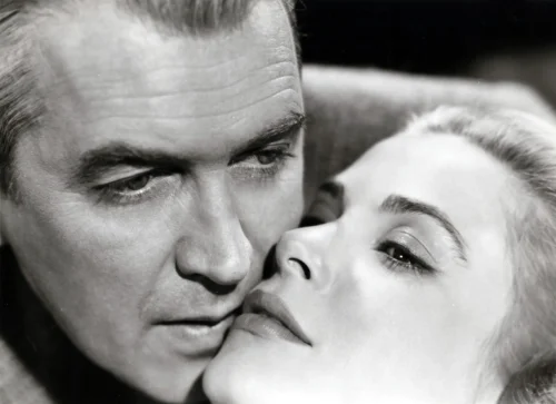 Rear Window Grace Kelly and James Stewart Film Poster