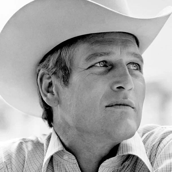 Paul Newman Tucson Cowboy Poster, 1971 Western Portrait Photography Print