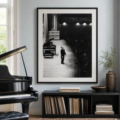 Alfred Eisenstaedt Horowitz 1965 photography print on MerchFuse