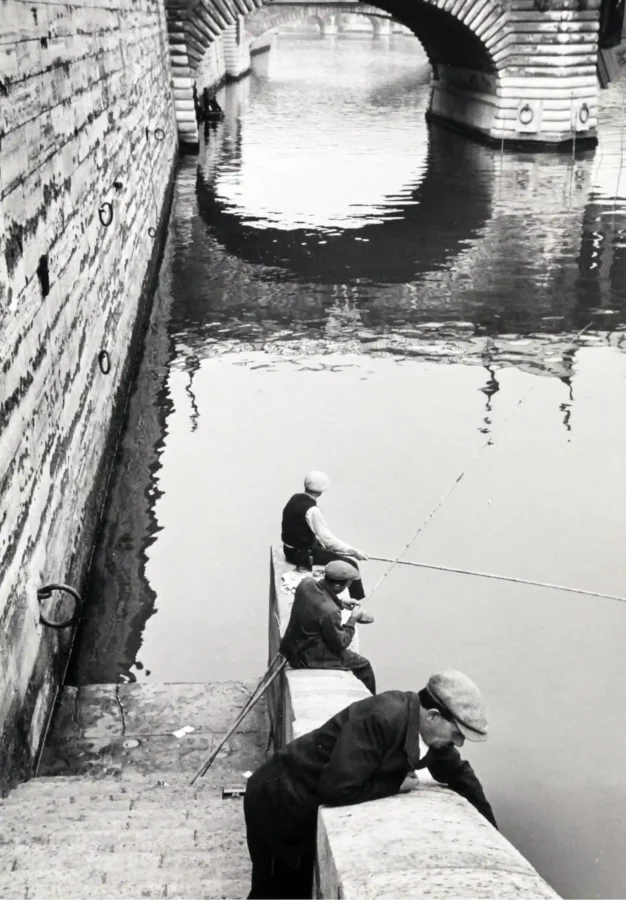 Andre Kertesz poster showing Paris photographed by Andre Kertesz in 1929.