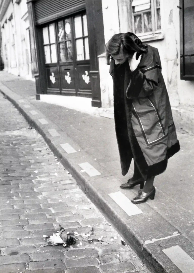 Andre Kertesz poster showing an Andre Kertesz Paris study dated November 7, 1980.