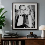 Warhol Haring Guest Poster, Andy Warhol 1985 Photography Print