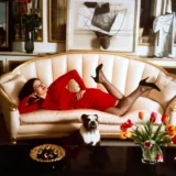 Paloma Picasso Poster, Annie Leibovitz 1982 Photography Print