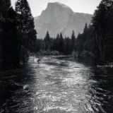 Half Dome Merced Poster, Ansel Adams 2026 Photography Print