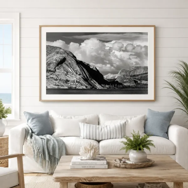 Tenaya Lake Poster, Ansel Adams 1946 Photography Print