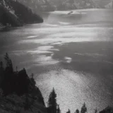 Crater Lake Photo Print, Ansel Adams 1943 Poster