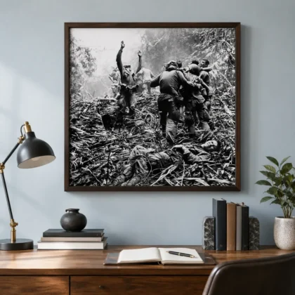 Airborne Vietnam Poster, Art Greenspon 1968 Photography Print