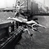 Leipzig Divers 1948 Photo Print, Arthur Leipzig 1948 Poster