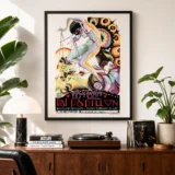Bal Papillon Poster, 1931 Product Advertising Wall Art Print