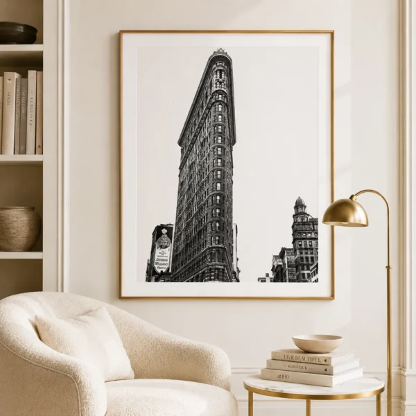Flatiron Madison Poster, Berenice Abbott 1938 Photography Print