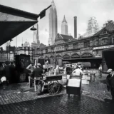 Fulton Fish Market Poster, Berenice Abbott 1936 Photography Print