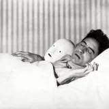 Jean Cocteau Lying with the Mask of, Fine Art Photography Print