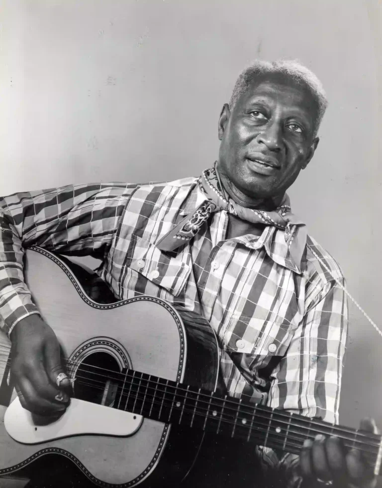Clean artwork view of Berenice Abbott Leadbelly 1944 Photography Print. Leadbelly Photography Print featuring Leadbelly 1944 by Berenice Abbott. This premium fine-art reproduction emphasizes clear subject focus, tonal contrast.