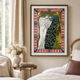 Bradley His Book Poster, The Kiss 1896 Wall Art Print