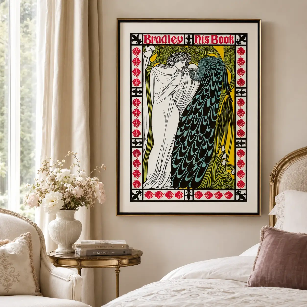 Bradley His Book — bradley His Book Poster, The Kiss 1896 Wall Art Print is a