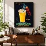Brasserie Lengrand Poster, 2026 Brewery Wall Art Print