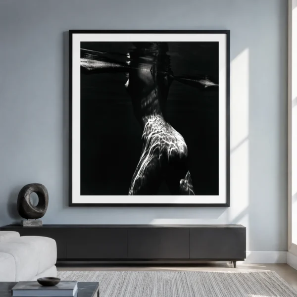 Underwater Figure Study Poster, Brett Weston Photo Print