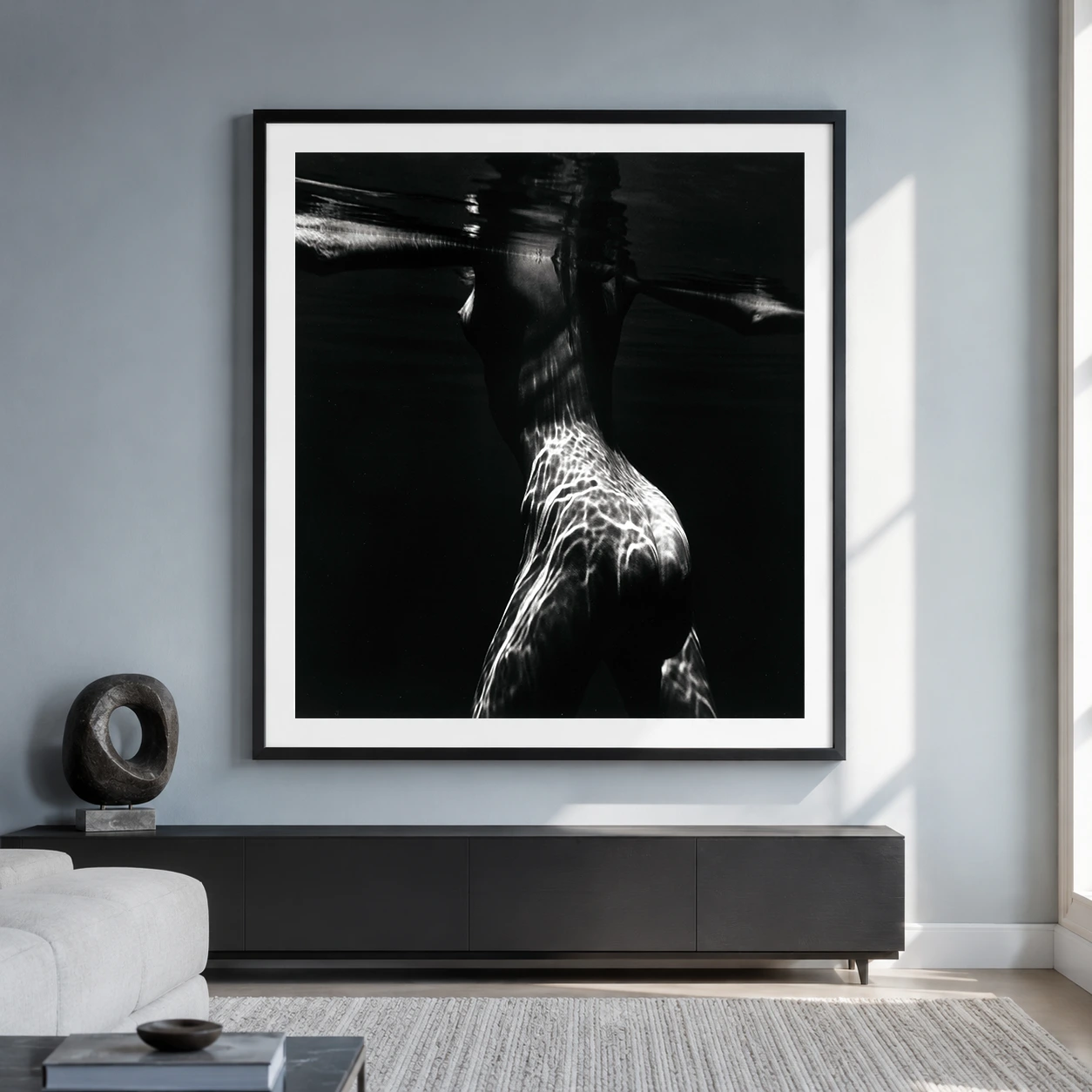Brett Weston poster showing underwater figure study, 2026 - 28x40 inches