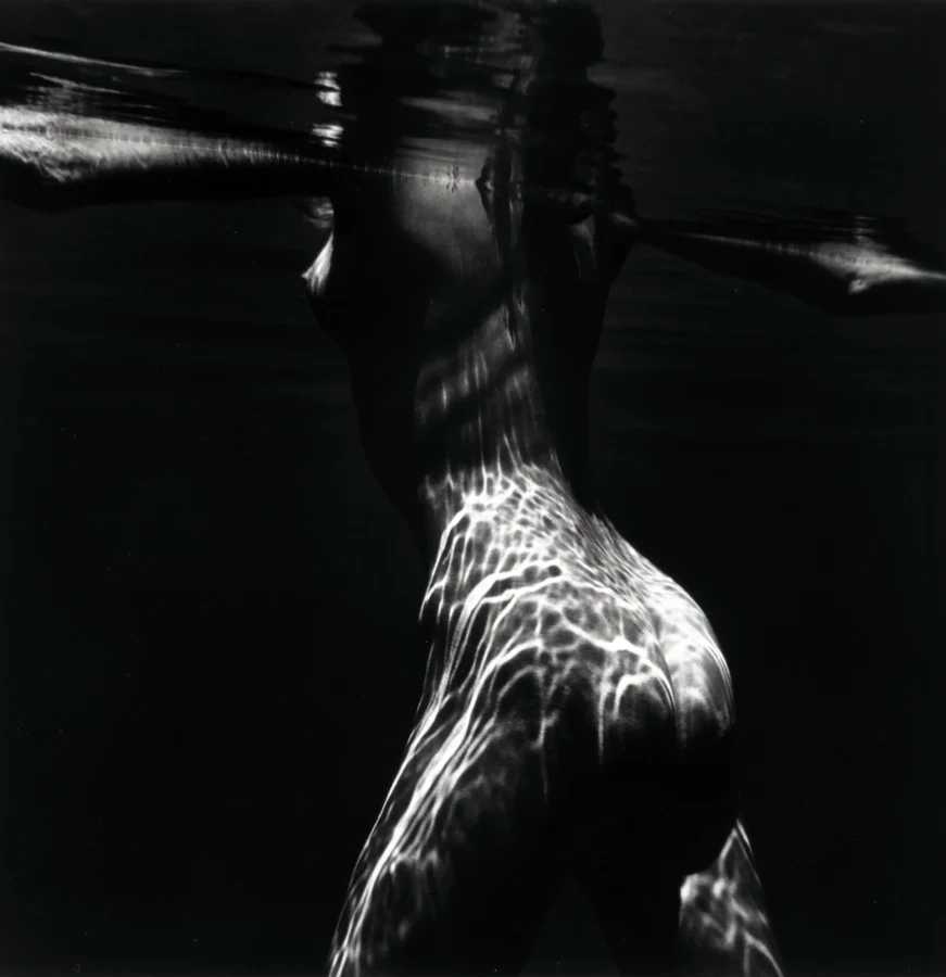 Brett Weston poster showing underwater figure study, 2026