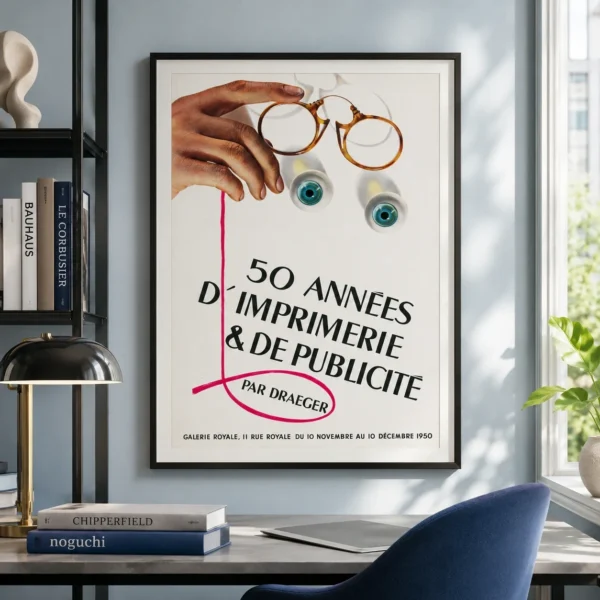 Draeger Advertising Poster, 1950 French Printing Print