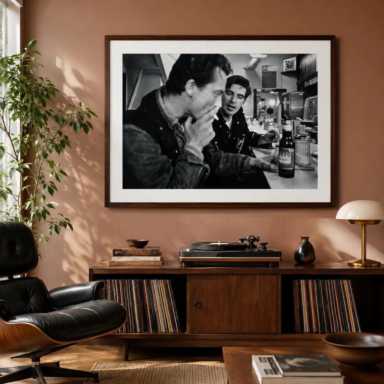 Danny Lyon Stoplight Cafe Photo — photography print of The Stoplight Cafe Cicero IL 1965 by Danny Lyon