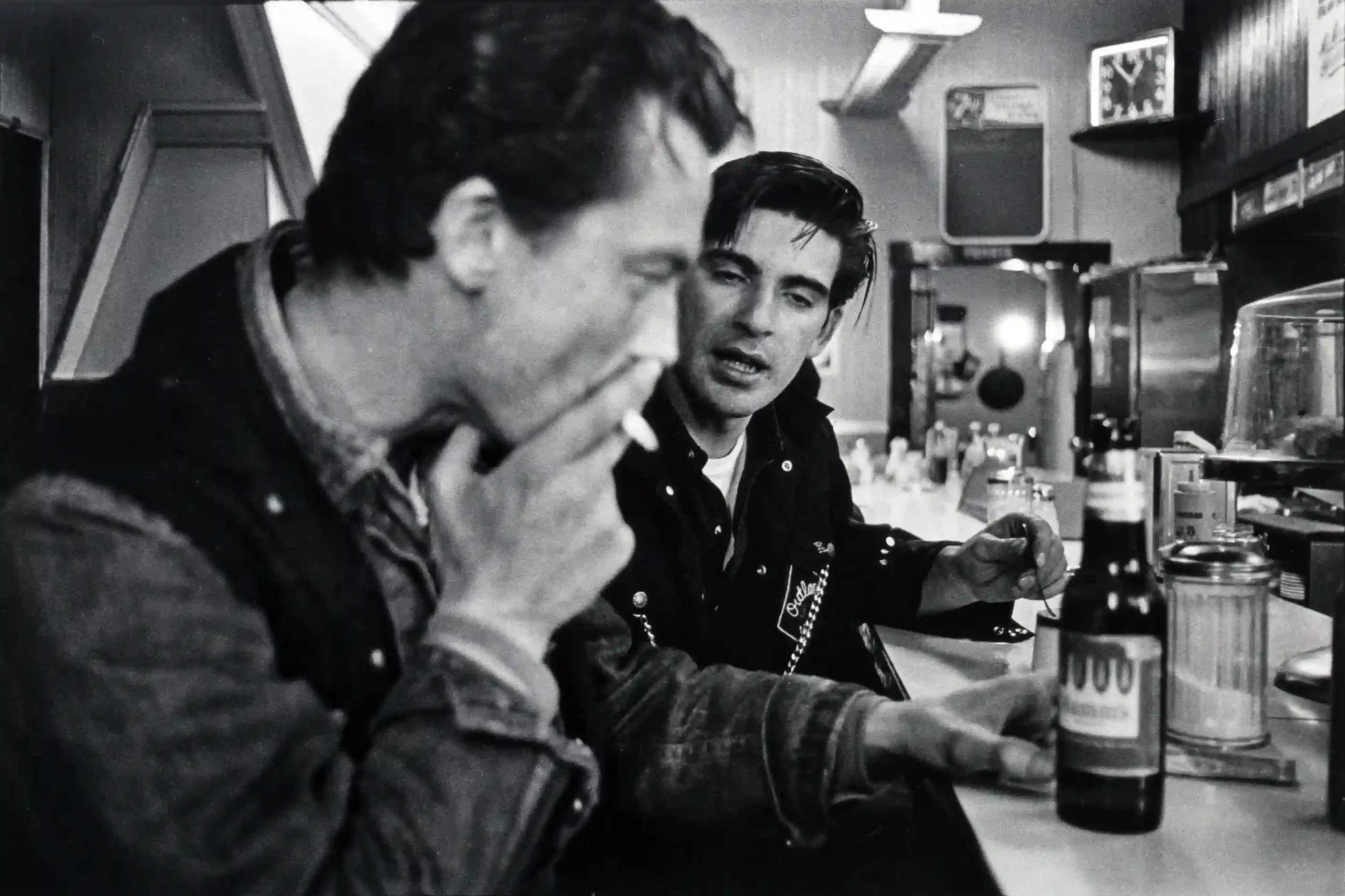 Danny Lyon poster showing the Stoplight Cafe in Cicero, Illinois in 1965.