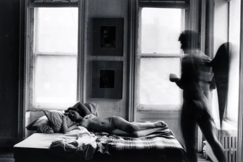 Michals Annunciation 1975 Photo Print, Duane Michals 1975 Poster