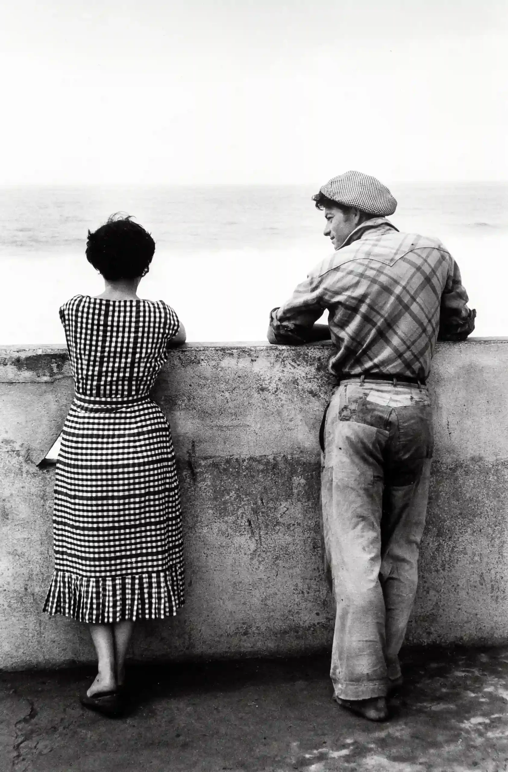 Edouard Boubat poster showing a Portugal scene photographed by Edouard Boubat in 1956.