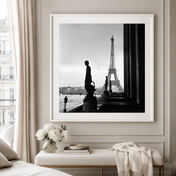 Edward Clark Eiffel Tower and Notre Dame 1946 Photography Print