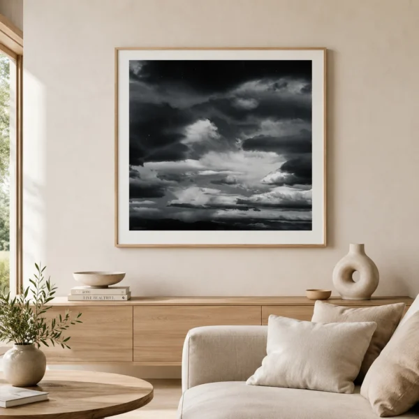 Death Valley Clouds Poster, Edward Weston 1939 Photography Print