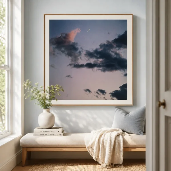 Eliot Furness Porter New Mexico Crescent Moon New Mexico Photography Print