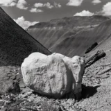 Eliot Furness Porter White Boulder Black Place New Mexico 1945 Photography Print