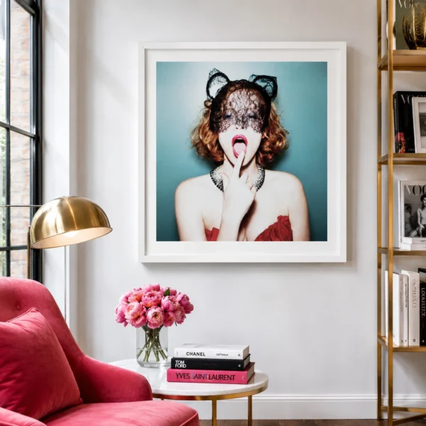 Ellen von Unwerth Meow I Jessica Chastain 2013 Photography Print