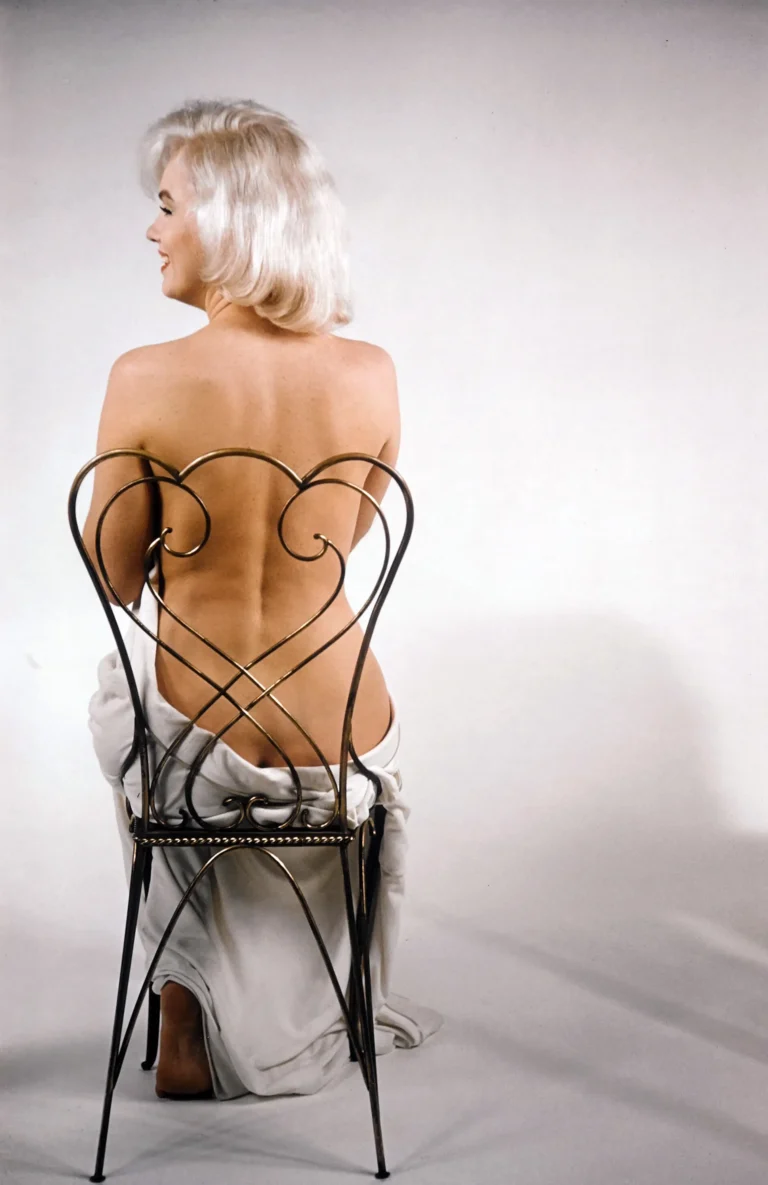 Clean artwork view of Marilyn Studio Session Poster, Eve Arnold 1960 Photography Print. Marilyn Studio Session Poster (1960) gives shoppers a direct view of Eve Arnold’s Marilyn Monroe studio session in Hollywood, 1960. Seven sizes available.