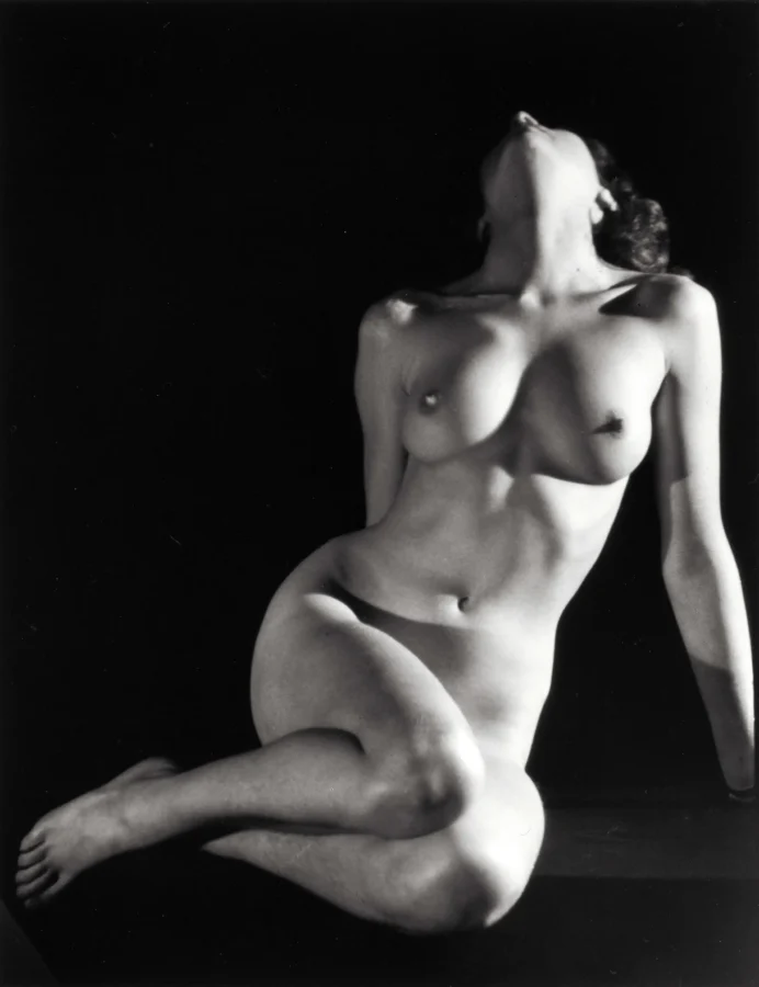Ferenc Berko poster showing Paris figure study, 1940
