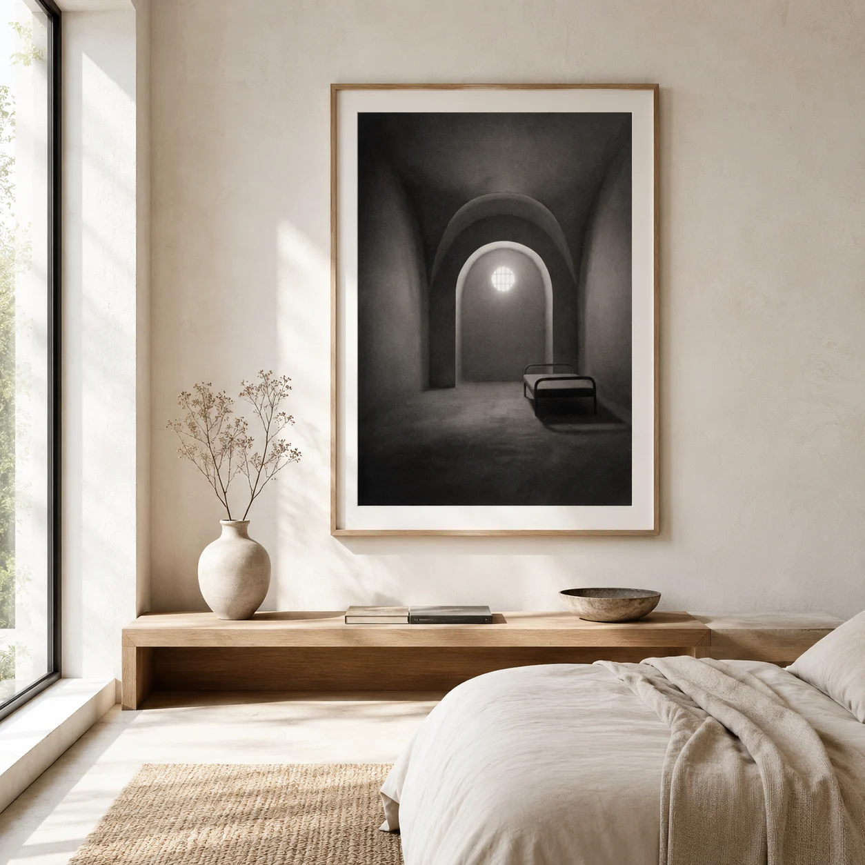 A Barrel Vaulted Room 1994 by James Casebere — Barrel Vaulted Room Photography Print