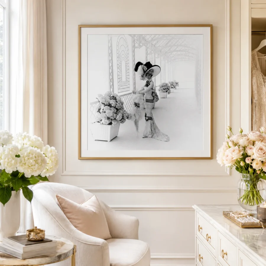 Bride Groom Dog Wedding Golden Beach by Bruce Weber — Bride Groom Dog Photography Print