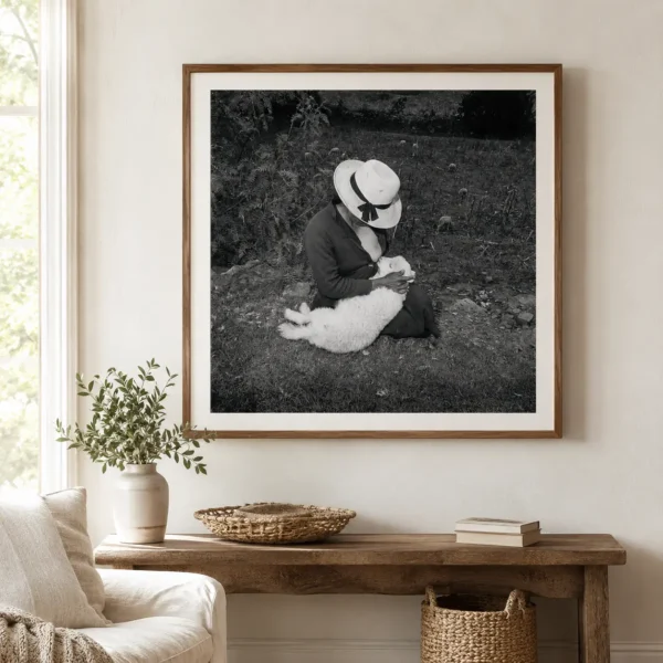 Rosalind Solomon Catalin Valentin’s Lamb Photography Print