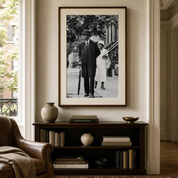 Leonard Freed Sunday Stroll Brooklyn New York 1963 Photography Print
