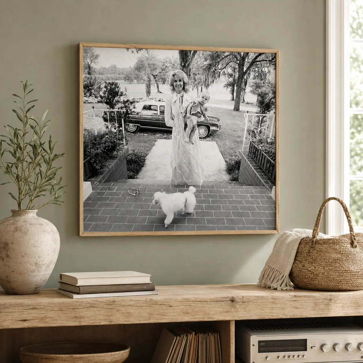 Tammy Wynette and Daughter Lakeland Florida by Annie Leibovitz — Tammy Wynette Photography Print
