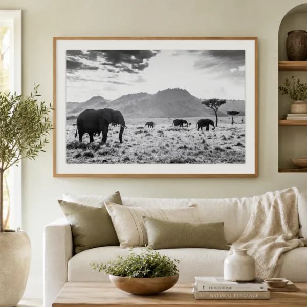 Raphael Mazzucco Elephants Photography Print