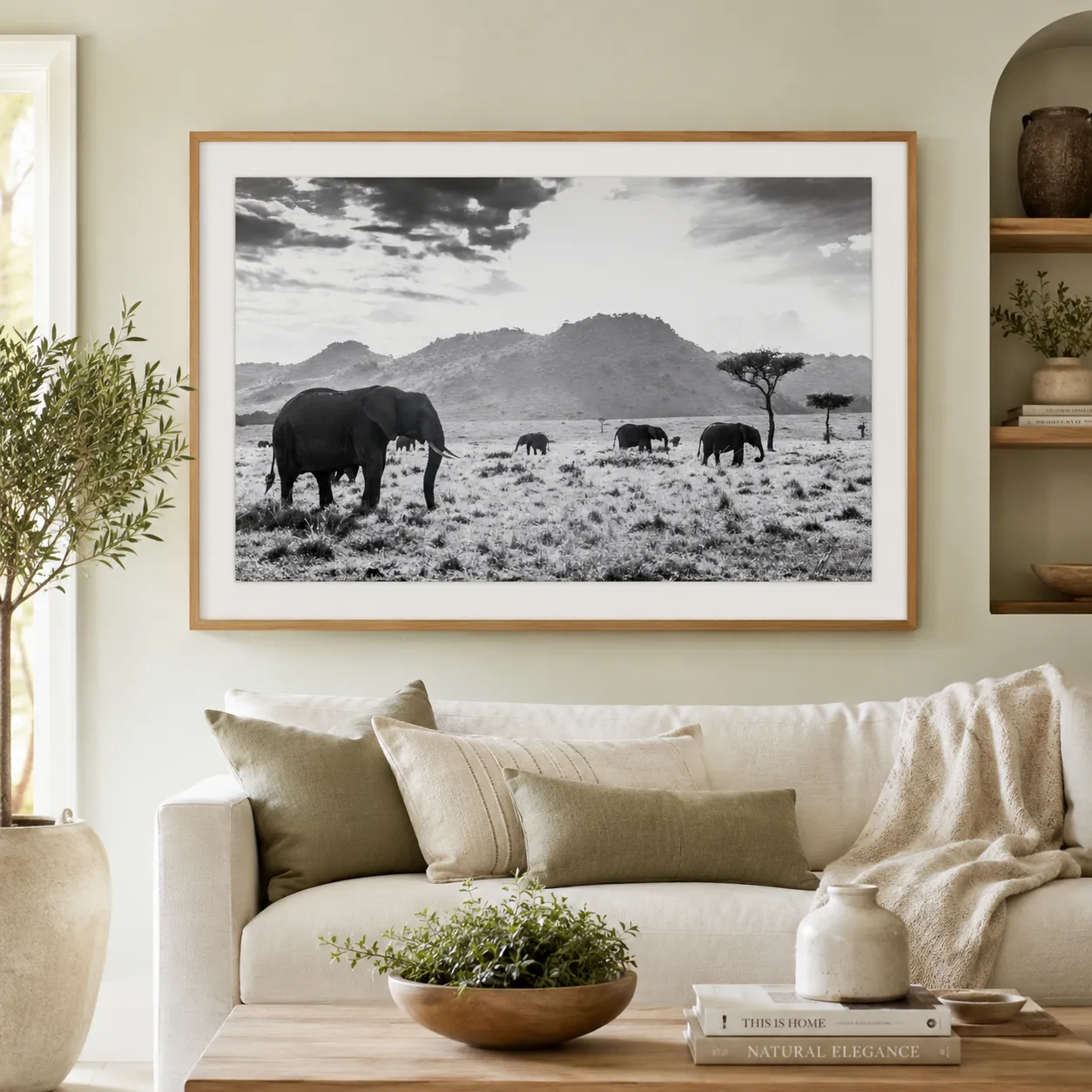 Elephants by Raphael Mazzucco — Elephants Photography Print