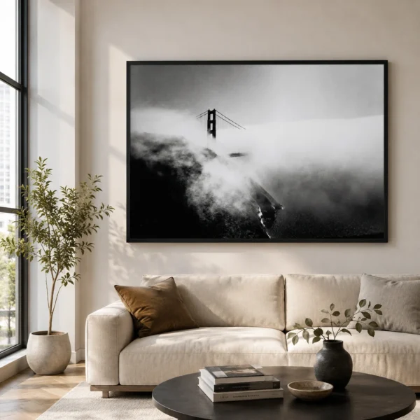 Minor White Golden gate Bridge 1959 Photography Print