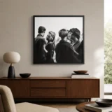 Vintage French Dance Photography Print, Janine Niépce, Open-Air Ball 1959