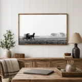 George Tice Horse and Buggy Lancaster Pa 1961 Photography Print